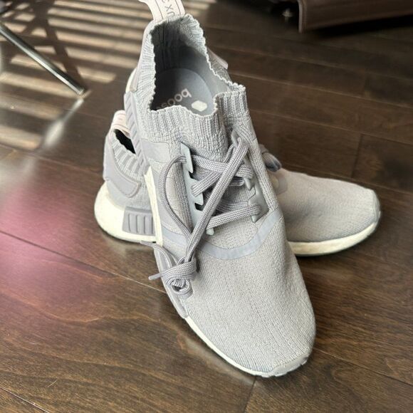 nwot Adidas Pure Boost Size 9.5, Light Grey - Picture 2 of 8